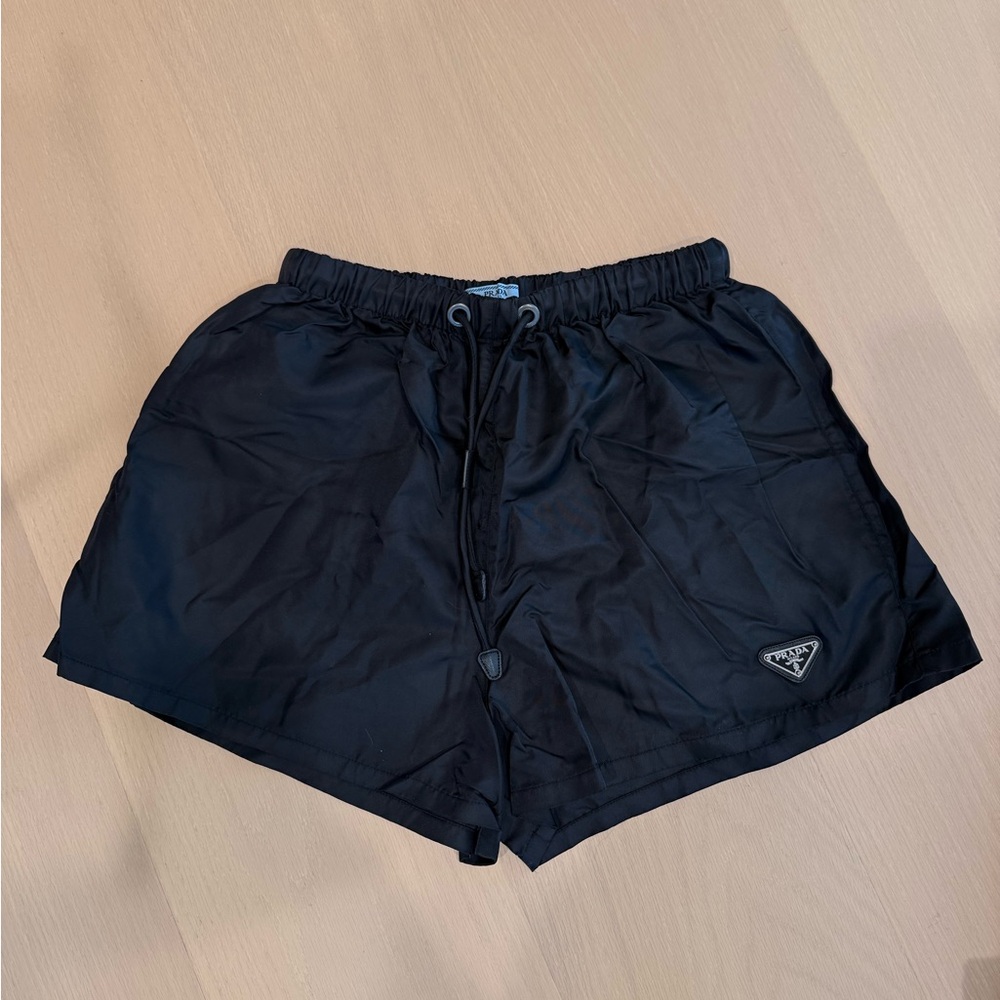 prada re-nylon shorts